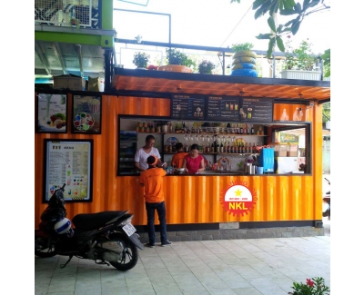 Container cafe mẫu NKL 2